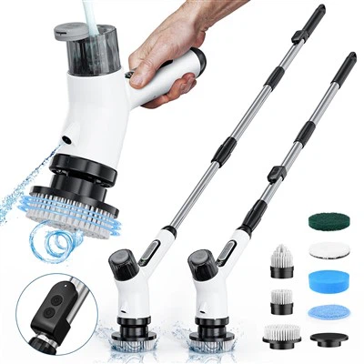 Elektrická čistiaca kefa s funkciou rozprašovania